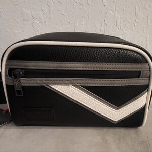 Pony Black and White Toiletry Bag